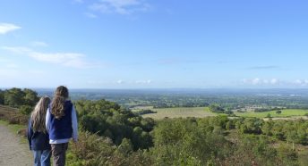 View from the Bickerton Hills, part of the Sandstone Ridge