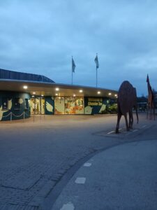The entrance of Chester Zoo